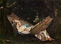 The hammock, Gustave Courbet, 1844