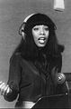 Image 10Donna Summer wearing headphones during a recording session in 1977 (from Recording studio)