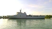 KRI Banjarmasin on 17 December 2014.