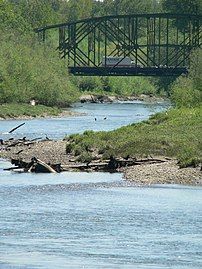 I-5 crosses the Nisqually River near its mouth