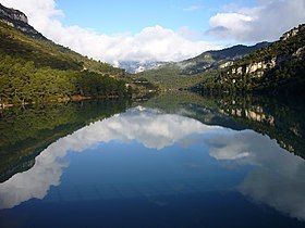 Ulldecona Reservoir in the Tinença de Benifassà