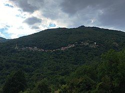 Panoramic view of the village