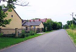 Group of houses in Chylice-Osada