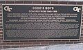 Dodd's Boys plaque located next to Bobby Dodd statue