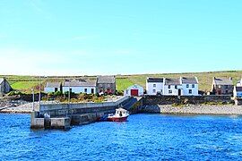 Landing at Inishbofin