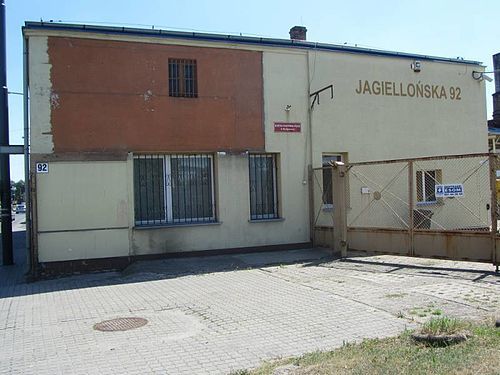 View of the main building