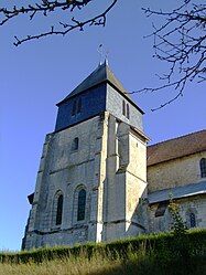 The church in Soudron