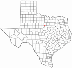 Location of Hampton, Texas