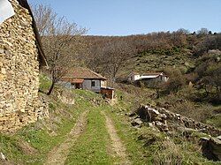 Abandoned buildings in Živovo