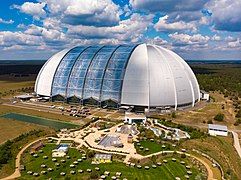 CargoLifter airship hangar