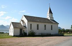 View of the local church