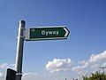 Byway sign