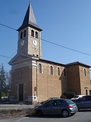 The church of Chamagnieu