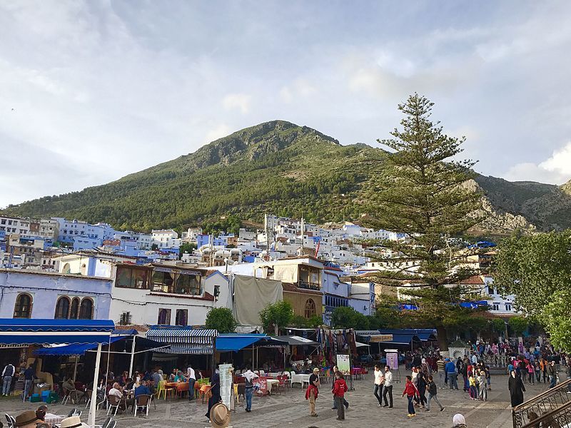 File:Chefchaouen Mountain.jpg