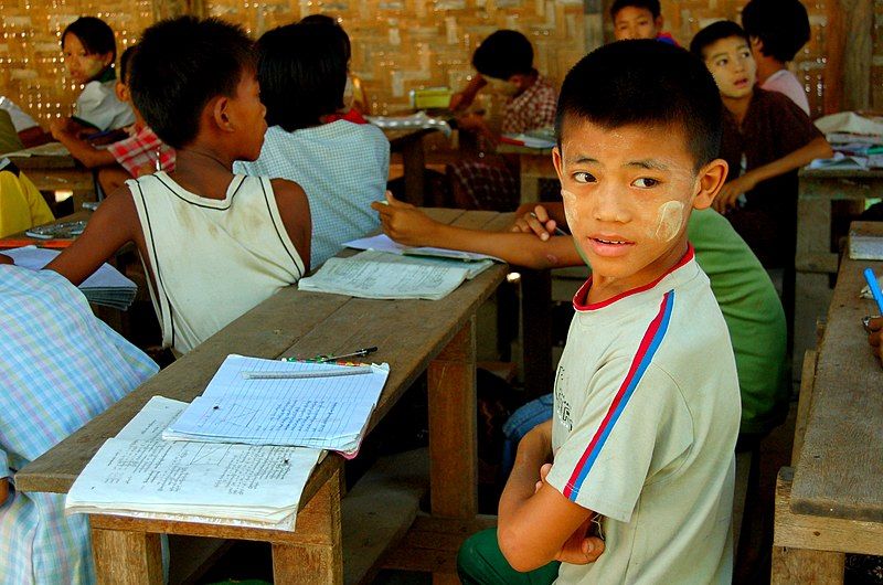 File:Classroom, Myanmar.jpg