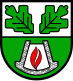 Coat of arms of Süderhackstedt Sønder Haksted