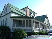 Different view of the Manistee Mansion.