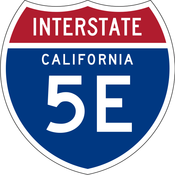 File:I-5E (CA).svg