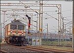 WAP-7 #30261 charging on time running 22416 NDLS-VSKP A.P. A.C. Express.