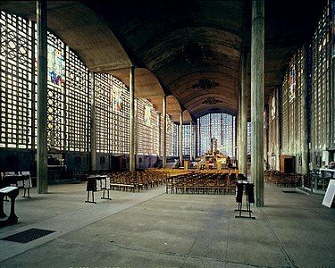 Interior of the Church of Notre Dame du Raincy (1922–23)