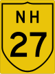 National Highway 27 shield}}