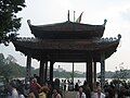 A Vietnamese communal temple (Đình Trấn Ba) at the temple site