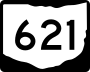 State Route 621 marker