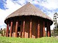 Reconstruction of the Temple of the Sun at the Archaeology Museum of Sogamoso, Boyacá