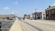 Looking east on Emmitt Avenue (U.S. Highway 23) in Waverly