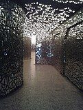 Hall of mirrors commemorating the Anfal genocide