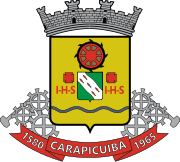 Coat of Arms of Carapicuiba, Sâo Paulo, Brazil.