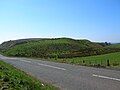 Boyd's Hill (foreground) and Craignaught Hill, looking south