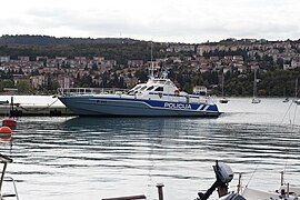 P-111 in Koper - now retired, on display in museum