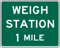 D8-1 Weigh station (distance)