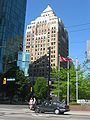 Marine Building in downtown. (Known famously as Daily Planet HQ in Smallville.)