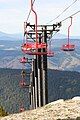 Mt. Ashland Ski lift in summer