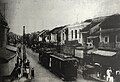 Hàng Đào street and tram railway in late 1890s