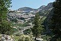 Ruby Dome, looking up the south fork of Seitz Canyon