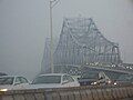 The Tappan Zee Bridge on a bad weather day, taken in June of 2008.