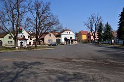 Centre of Zbrašín