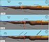 Cross section of the Antarctic Peninsula showing subduction zone