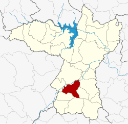 District location in Khon Kaen province