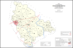 Map showing Bhetua (#060) in Bhetua CD block