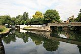 Confluence of the Grand Union Canal and River Brent