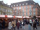 Christmas market in Bolzano, Italy