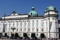 Hofburg main façade and the North Roundel