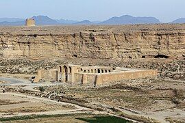 Samanid caravanserai in Izadkhast