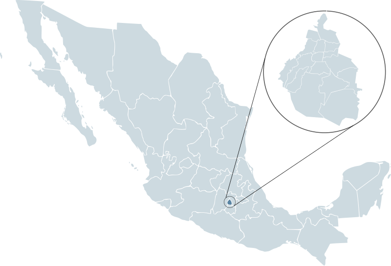 File:Mexico map, MX-DIF.svg