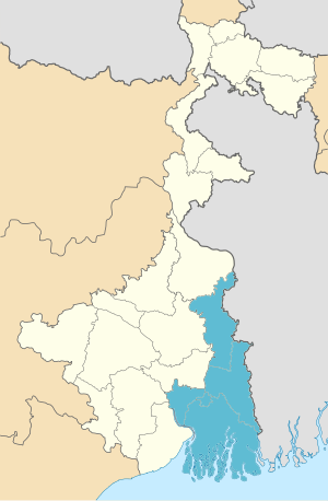 Location of Presidency division in West Bengal