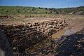 Etruscan quay in Vulci.